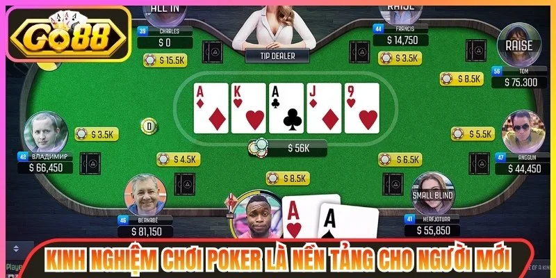 Kinh Nghiệm Chơi Poker Go88 - Bí Kíp Nâng Cao Tỷ Lệ Thắng