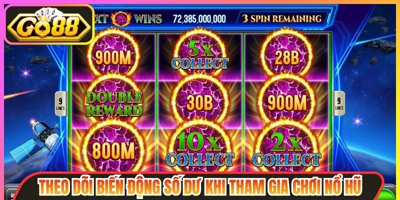 Theo dõi biến động số dư